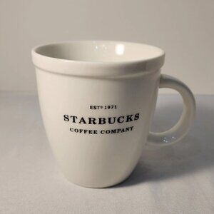 Starbucks 2006 Barista Collection Ceramic Coffee Mug EST 1971